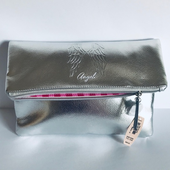 Victoria's Secret Handbags - VS | LIMITED ANNIVERSARY ANGEL FOLDOVER CLUTCH